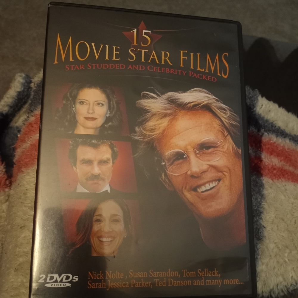 Rare! 15 Movie Star Films DVD